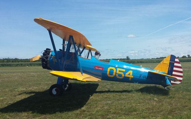 Boeing pt 17 stearman andernos les bains c