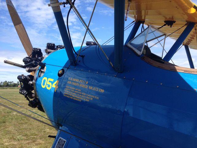 Boeing pt 17 stearman andernos les bains d